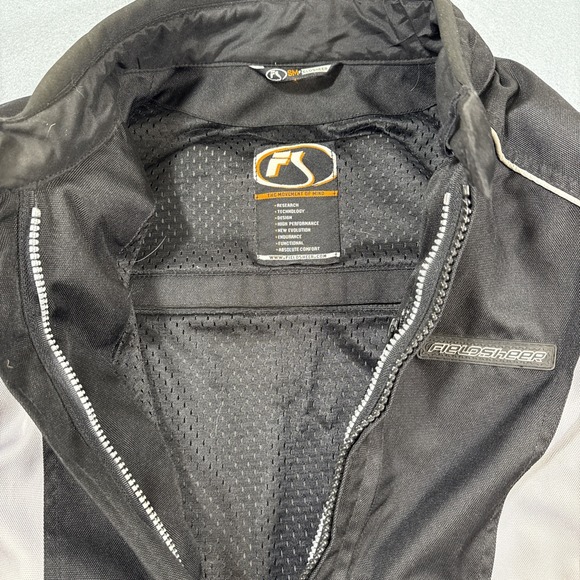 JACKET Fieldsheer Motorcycle Mens SMALL BLK Carbolex Rainguard Phoslite CE - Picture 3 of 12